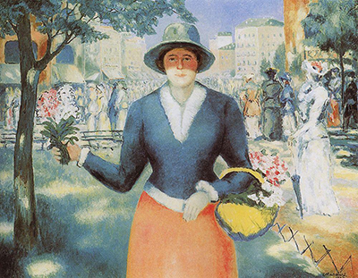 Flowergirl Kazimir Malevich